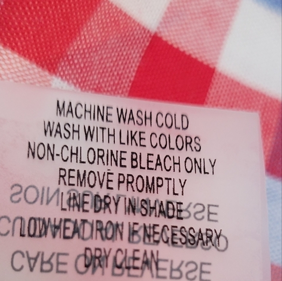 Tommy Hilfiger Sleeveless Tie Waist Summer Button-Down Shirt Dress - Size 8 - Picture 13 of 13